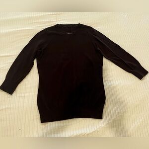 Gucci Women’s Dark Brown Logo Crewneck Sweater Size 32
